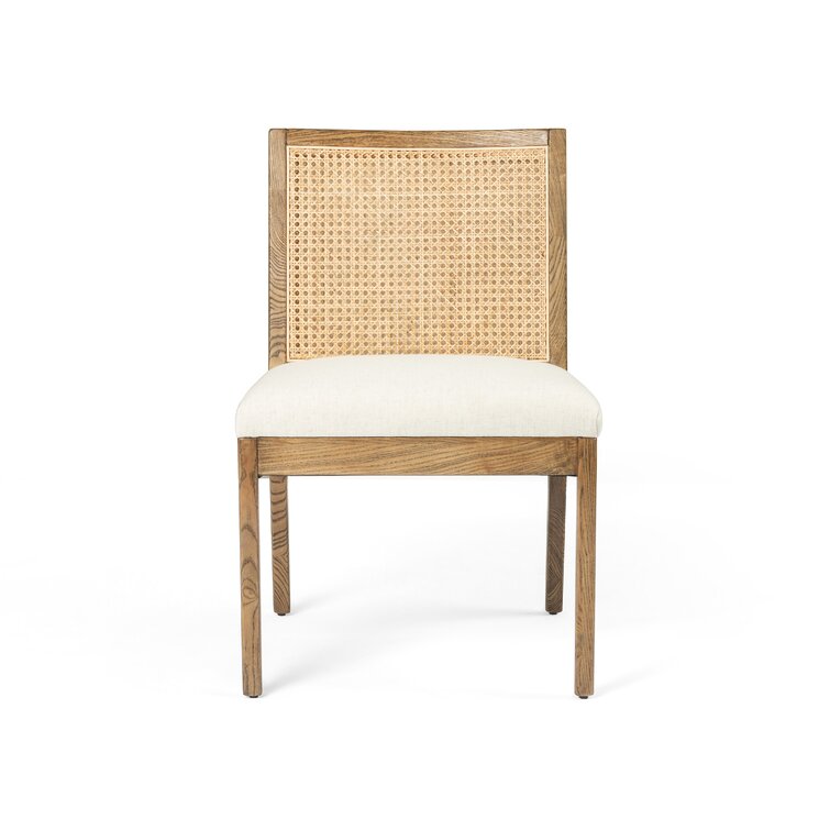 Ascend Side Chair in Natural/Off White