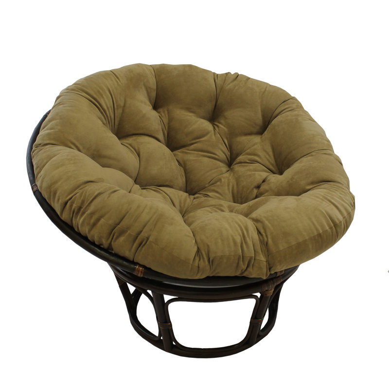 Outdoor 6'' Papasan Seat Cushion, Java