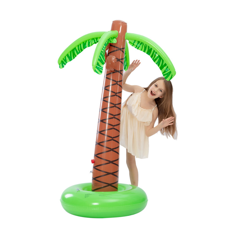 Palmier, jardin gonflable, jardin, arroseur