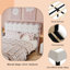 Velvet Upholstered Bed, Biscuit-Shaped Backrest, Soft Headboard-243333319