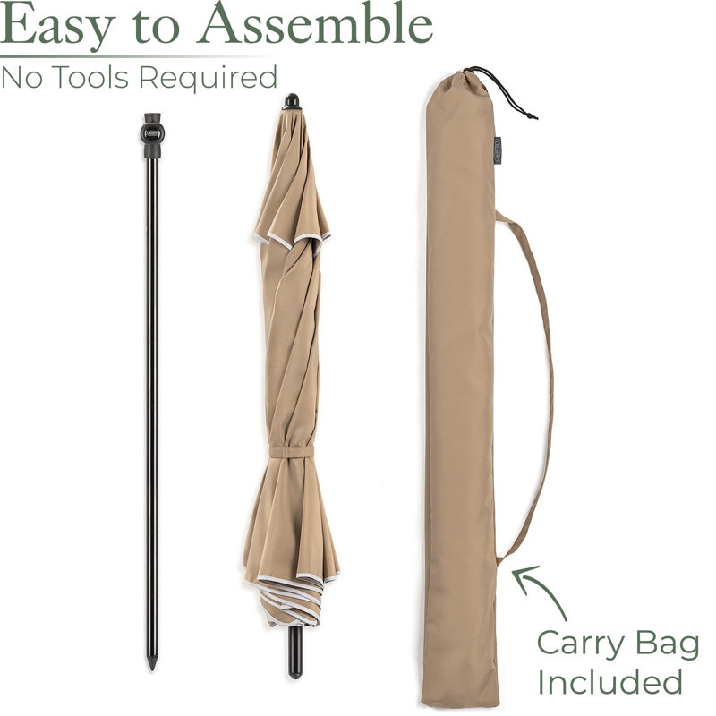 Caleesi 3kg Umbrella Base, Brown
