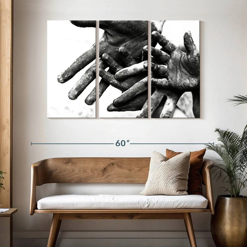 Leisha Feed The Poor, 32" H x 50" W