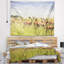 Antilope de tapisserie en gazon africain landscape-28487438