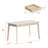47.2" W Dining Table With 2 Drawer-443807856-443807859