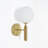 Jeannelle Glass Armed Sconce