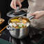 Stainless Steel Non-Stick Frying Pan Set