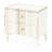 La Marisia Nightstand - Creamy Pearl