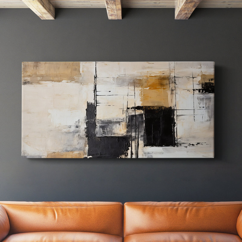 Abstrait, série 4, toile tendue # XXIII