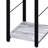 Vadna Antique White & Black Finish Writing Desk (Not Including Office Chair)