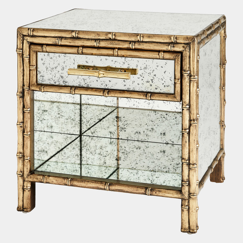 Bamboo End Table