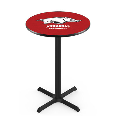 Round Metal Base Dining Table