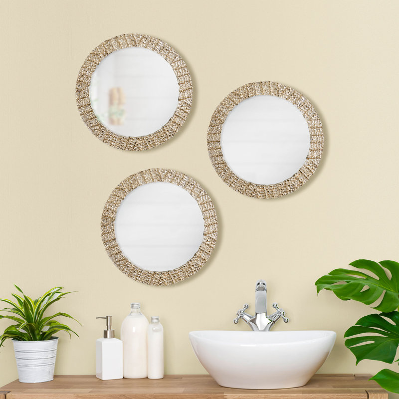 Erick Metal Flat Wall Mirror