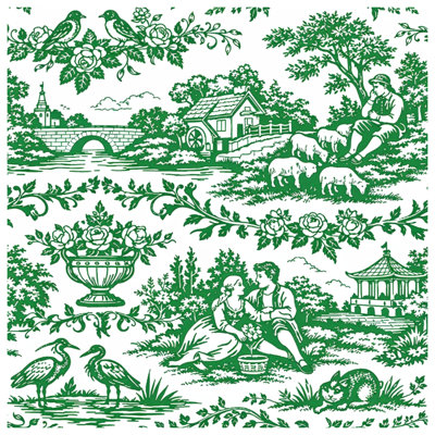 Tapisserie murale «Green»
