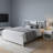 Full Size Mid-Century Pine Solid Wood Platform Bed Frame with Headboard Slat Support-97272524-97272527