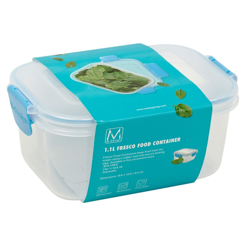 Food Storage Container, Blue