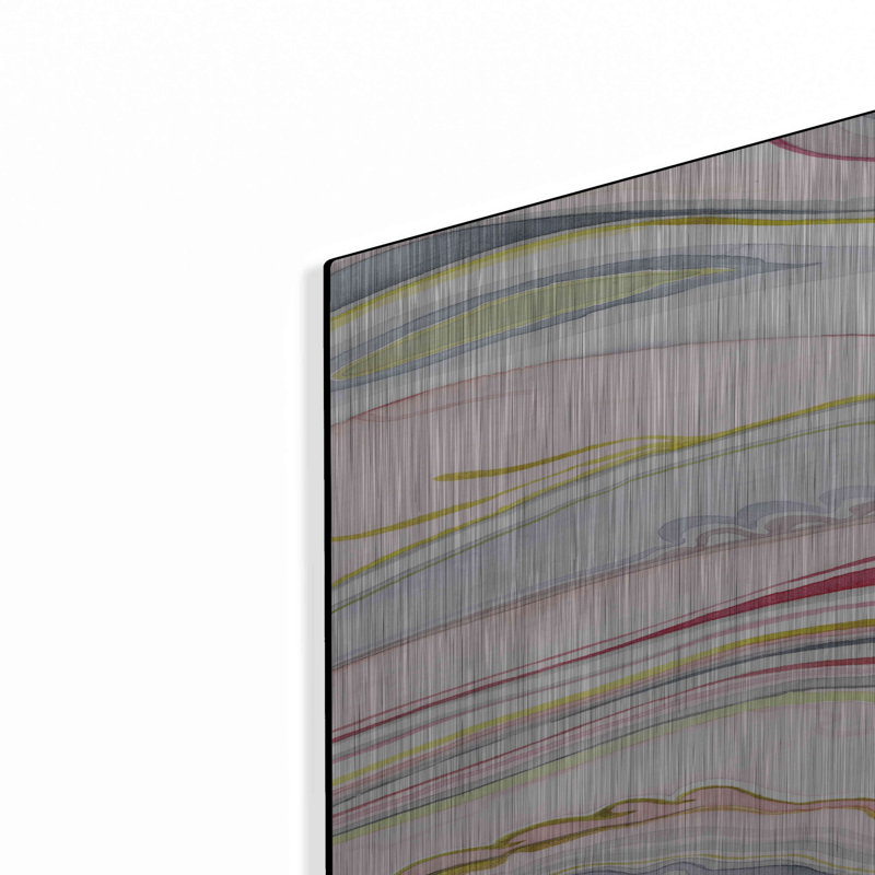 «Orercolor Ellis II» par Grace Popp, art mural en métal Orren Ellis, H 36 po x l 24 po