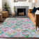 Machine Washable Indoor/Outdoor Christain ACN1331 Lavender Rug