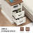 2-Drawer Farmhouse End Table With Built-In Outlets-732777269