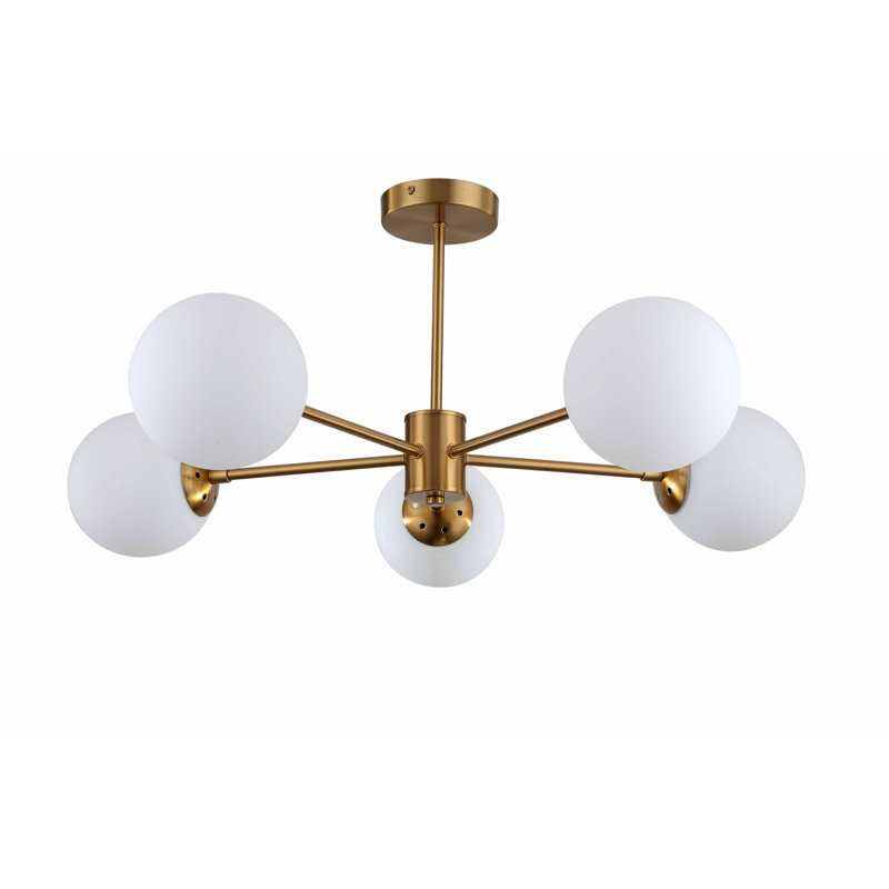 Crivello 5 - Light Globe Pendant, Gold