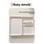 Rangement de bureau empilable en plastique Marrie