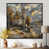 Black Floater Framed