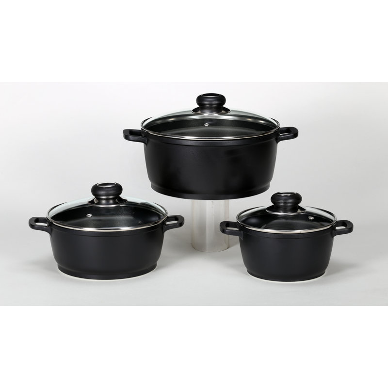 Karl Kruger Delta 1.3L Non-Stick Aluminum Pot Set