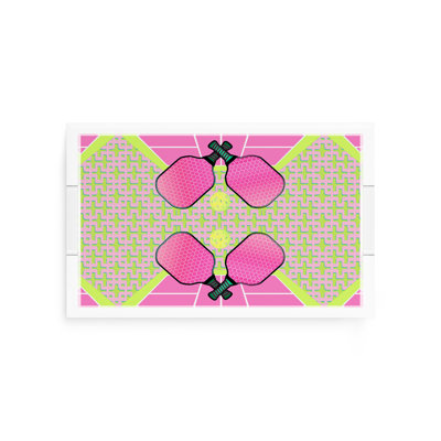 Plateau rectangulaire Pickelball Anyone