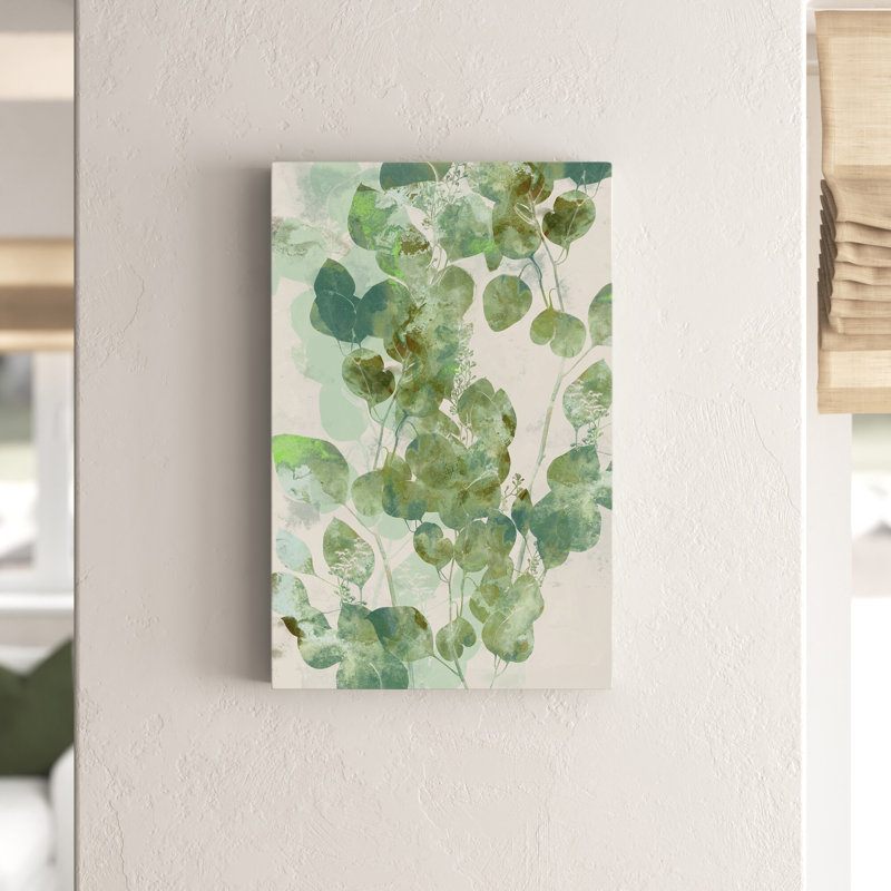 Eucalyptus I by Jennifer Goldberger - Wrapped Canvas Painting Print, 30cm H x 20cm W, Wrapped Canvas