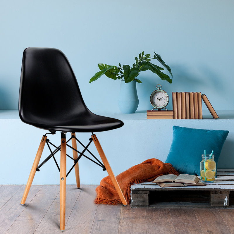 Chaise pour enfants Keesha, Noir
