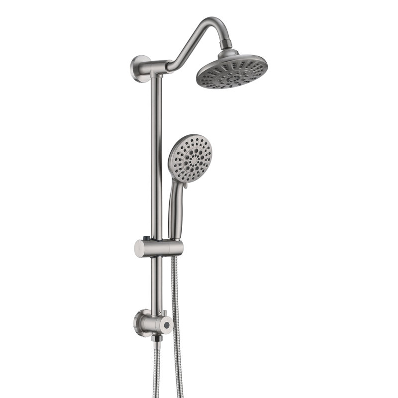 Rain Dual Shower Head, Chrome