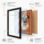 Pug Portrait Modern - Framed Print-1288574830-1288574819