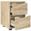 30.5cm W Manufactured Wood Bedside Table-1074951991