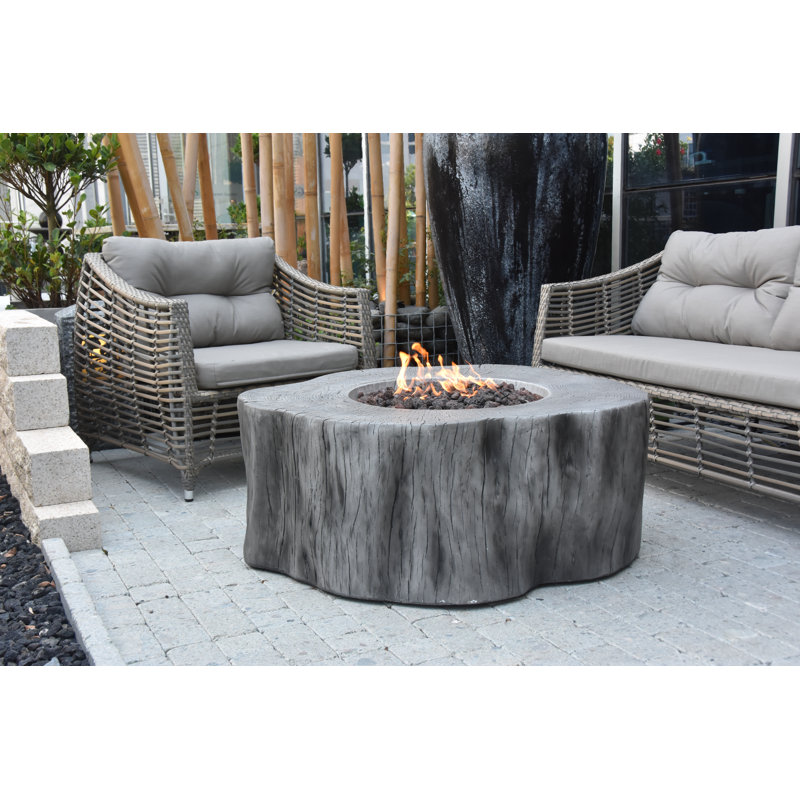 Warren Classic Grey Propane Fire Pit