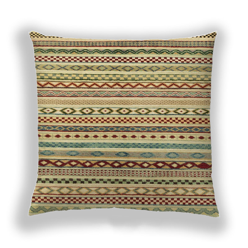 Coussin Abstract 2226, Microsuède