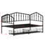 Le lit de jour avec tiroirs de rangement offre une fabrication durable et un style polyvalent pour les chambres d'amis-158828750