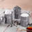 Metal Jar - Set of 3-103984094