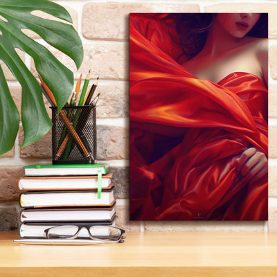 «Silk And Skin» par Katalina, art mural sur toile