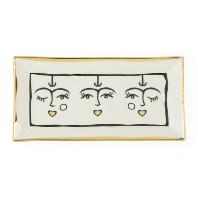 Marseilles Porcelain Decorative Tray