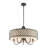 Mance 6 - Light Dimmable Drum Chandelier-414418060