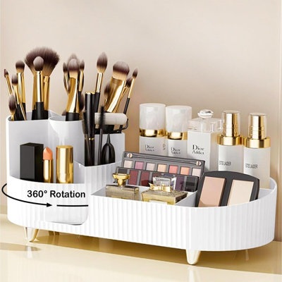Organisateur de maquillage en plastique Quatraprincipal