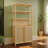 Bamboo Bathroom Storage Cabinets with Multi - tiered Shelves
