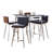 Marcel-Mason Swivel Counter Height Dining Set - 5 Piece-100758595-100758596