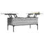 Elle Lift Top Four Leg Coffee Table with Storage-1232174059
