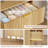 Fluted Dresser for Bedroom with Drawers, Tall Modern Chest of Drawers with Metal Handle, Wooden Closet Clothes Storage Organizer-1979890676