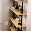 Ceballos Floating Ladder Bookcase/Bookshelf