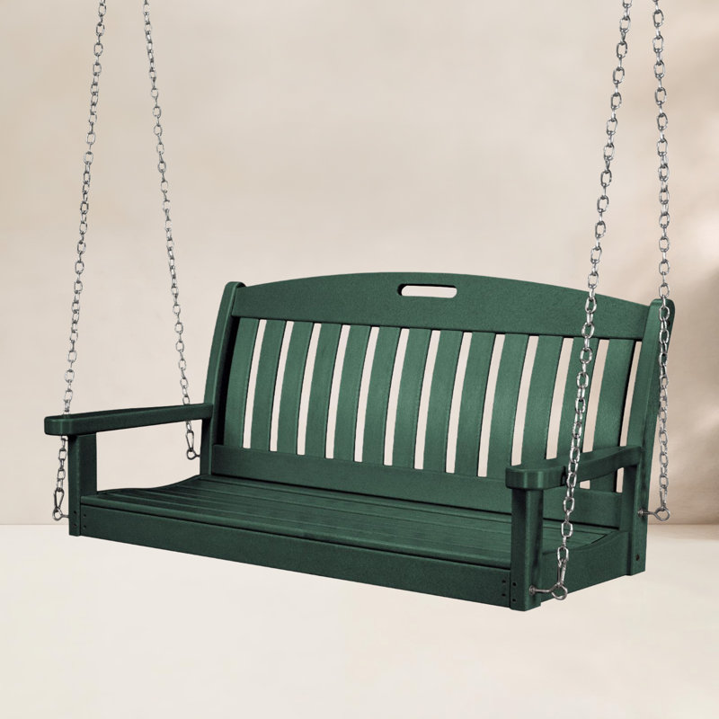 Balançoire 48 po POLYWOOD Nautical, Vert forêt