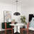 Aaranyan 3 Light Black Pendant-1508268765-1508268767