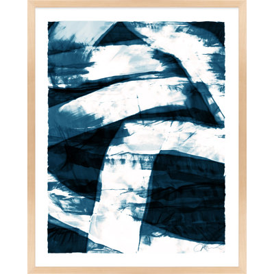 Convergence Indigo 1 Print by Jacques Pilon