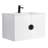 Pellabay Modern Bathroom Vanity with Fluted Circular Doors 30" Wide-78918244