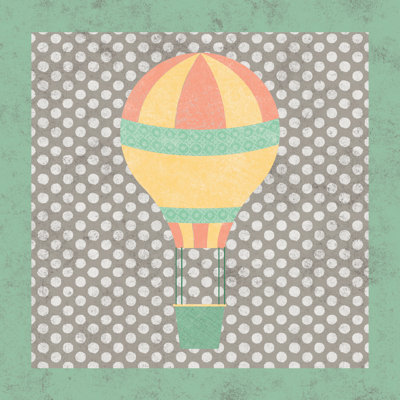 Hot Air Balloon - Wrapped Canvas Print
